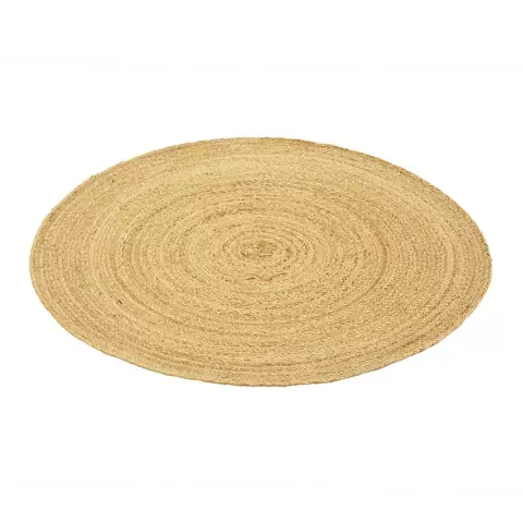 Ковер из джута круглый базовый из коллекции ethnic, 120см