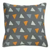 Чехол для подушки с принтом Triangles из коллекции Wild, 45х45 см