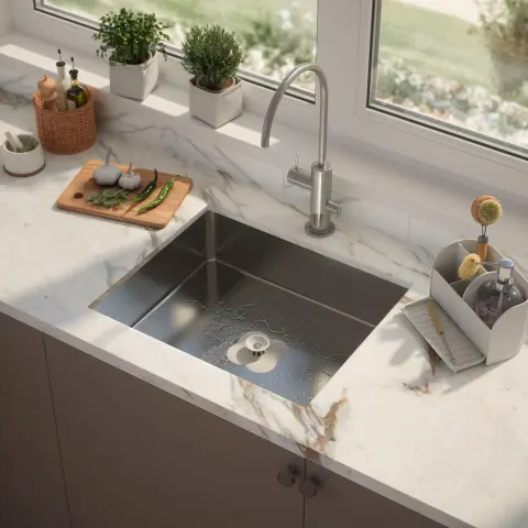 Фильтр-заглушка для слива Umbra Bloom в форме цветка, белый
