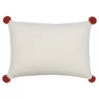 Подушка декоративная с вышивкой christmas decorations из коллекции new year essential, 30х45 см
