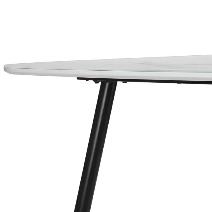 Стол обеденный Bergenson Bjorn Tobias, 160х90х75 см, белый