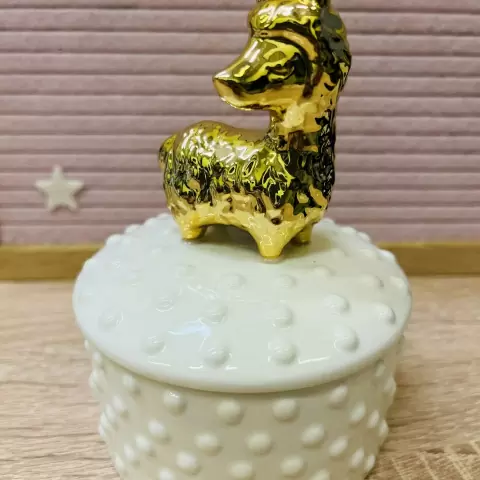 Шкатулка керамическая Пузырьки