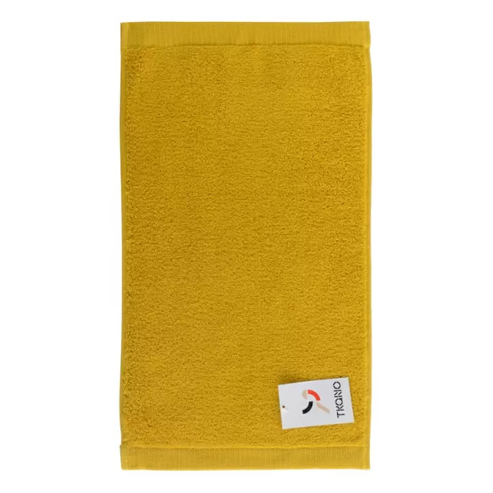 Полотенце для рук горчичного цвета Tkano Essential, 50х90 см