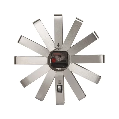 Часы настенные Umbra Ribbon D30 см, сталь
