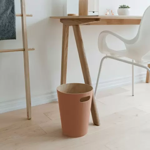 Мусорное ведро Umbra Woodrow, терракотовое