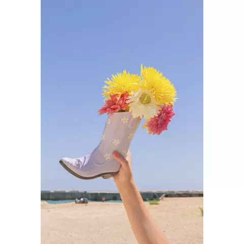 Ваза для цветов rodeo, 22,5 см, лиловая