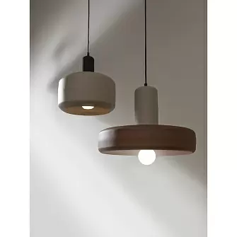Светильник потолочный juko, D43х31 см, бежевый/коричневый