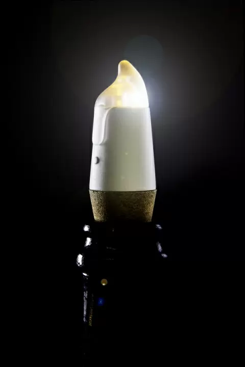 Пробка для бутылки bottlelight с подсветкой и usb