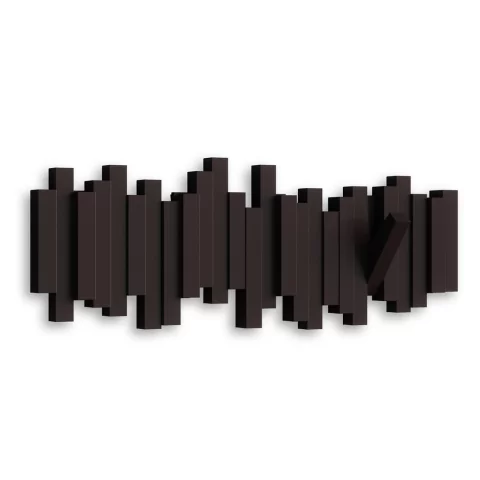 Вешалка настенная Umbra Sticks, эспрессо