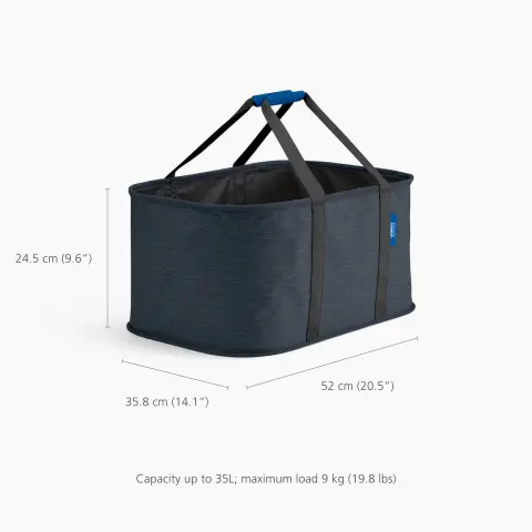 Складывающаяся корзина для белья Joseph Joseph Hold-All 35 л, черная