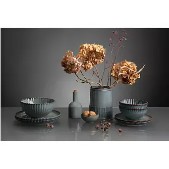 Салатник темно-серого цвета из коллекции kitchen spirit, 20см