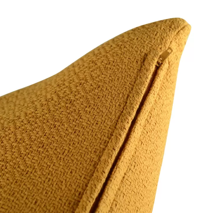 Подушка декоративная  цвета шафрана  Essential, 45х45 см