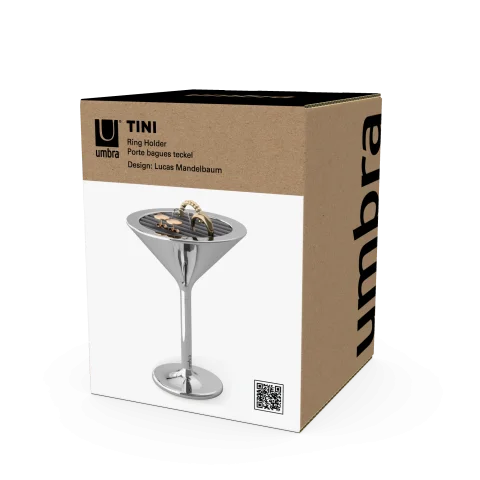 Подставка для колец Umbra Tini Martini, хром