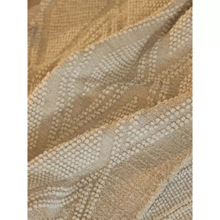 Ковер из шерсти и переработанного хлопка shillong из коллекции ethnic, 70x160см