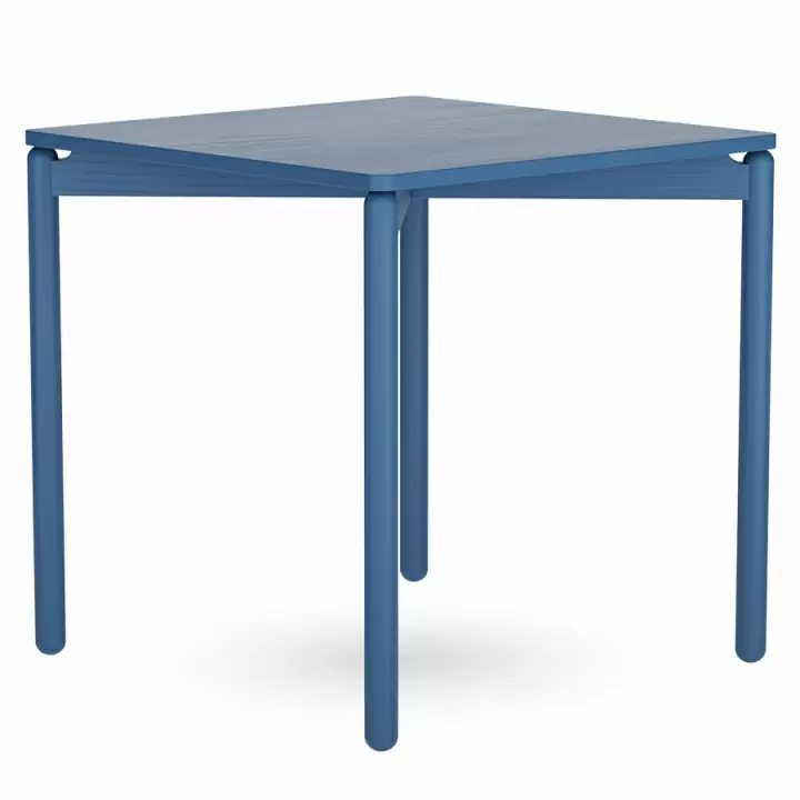 Стол обеденный saga, 75х75 см, синий