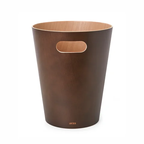 Корзина для мусора Umbra Woodrow, эспрессо