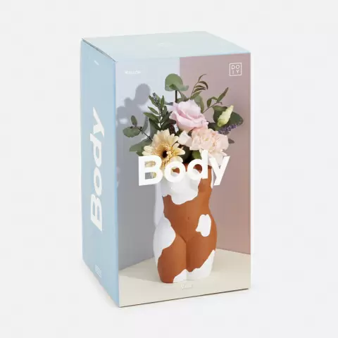 Ваза для цветов Doiy Body Vitiligo, 18,8 см