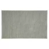 Коврик для ванной фактурный светло-серого цвета из коллекции essential, 50х80 см