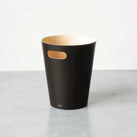 Корзина для мусора Umbra Woodrow, черная