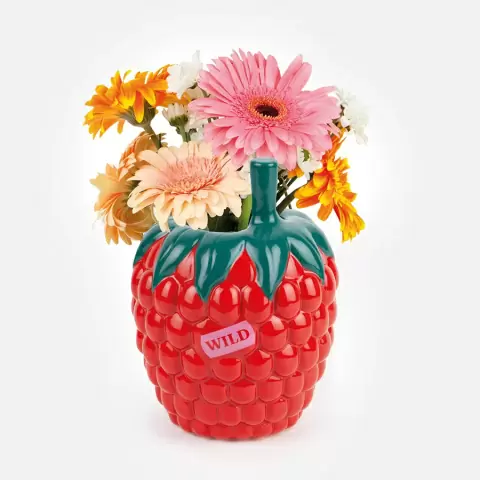 Ваза для цветов DOIY Raspberry, 20 см