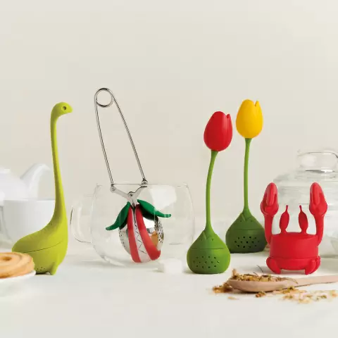 Ситечко для заваривания чая OTOTO Tulip (тюльпан), заварник для листового чая