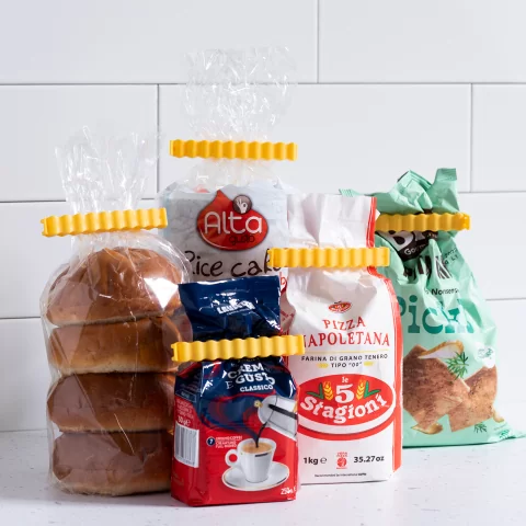 Зажимы для пакетов в магнитной коробке Peleg Design Fries Clips
