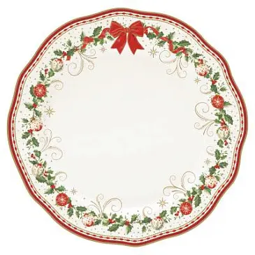 Тарелка обеденная christmas heritage, D28 см