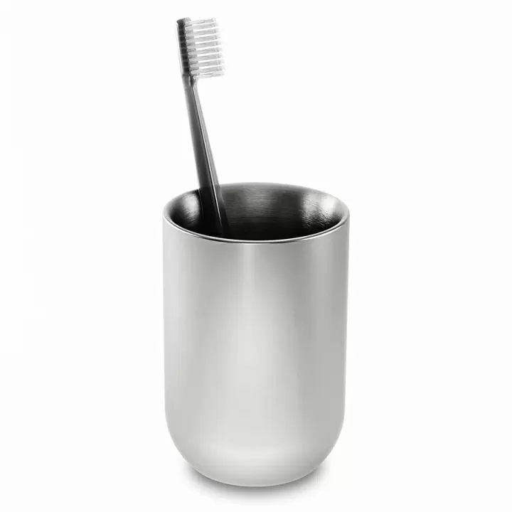 Органайзер-стакан для зубных щеток Umbra Junip, нержавеющая сталь
