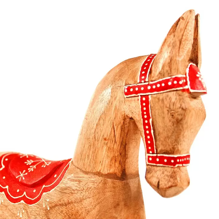 Декоративная лошадка christmas horse, 40х30х13 см