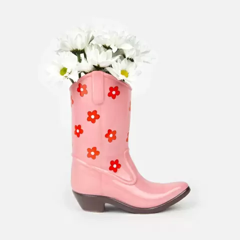 Ваза для цветов rodeo, 22,5 см, розовая
