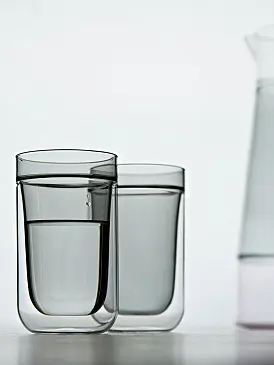 Набор стаканов pure, 280 мл, дымчато-серые, 2 шт.