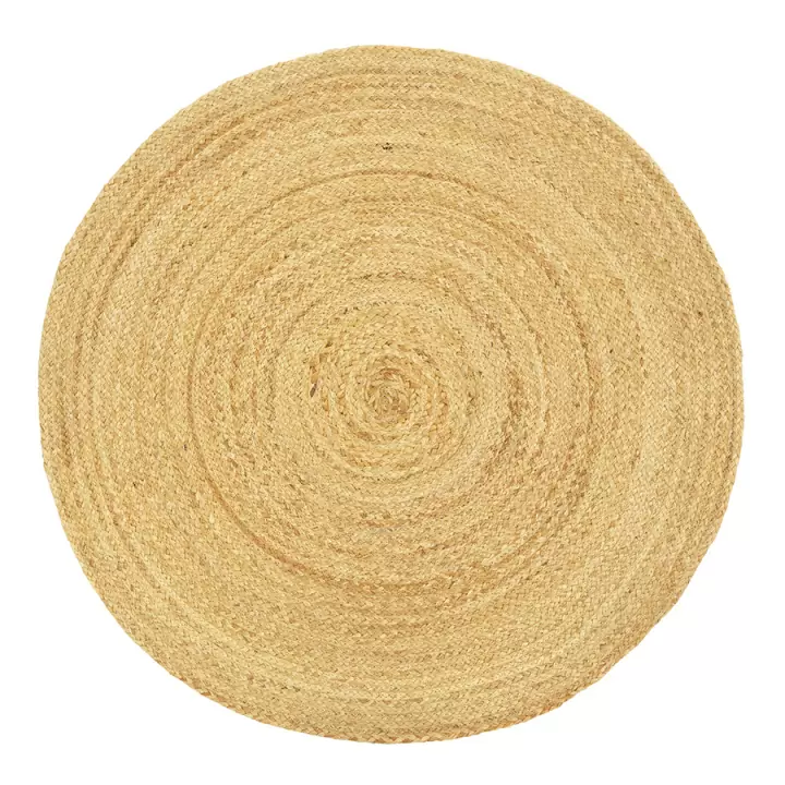 Ковер из джута круглый базовый из коллекции ethnic, 120см