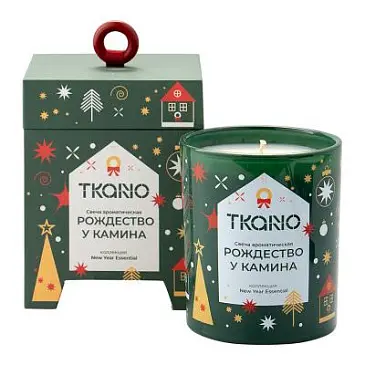Свеча ароматическая Рождество у камина из коллекции new year essential
