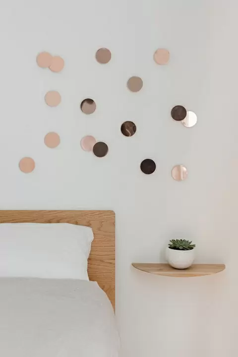 Декор для стен Umbra Confetti Dots, медь