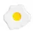 Поднос декоративный fast food, egg, 14,5x14 см
