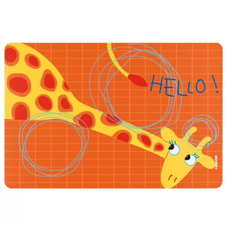Коврик сервировочный детский Guzzini Hello жираф