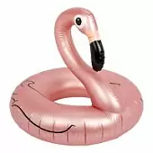 Круг надувной flamingo rose gold