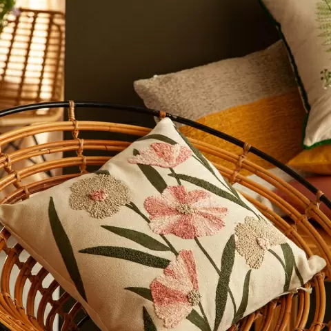 Подушка декоративная summer garden из коллекции ethnic, 45х45 см