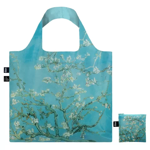 Складная сумка LOQI VINCENT VAN GOGH Almond Blossom