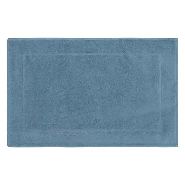 Коврик для ванной джинсово-синего цвета из коллекции Tkano Essential, 50х80 см