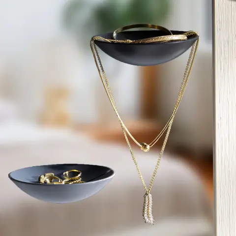 Полочка для украшений на зеркало Peleg Design Reflectrays — самоклеящиеся лотки, набор 3 шт