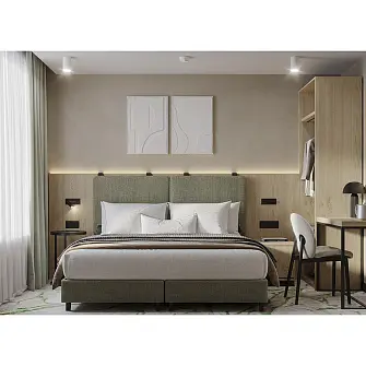 Лампа настольная texture sleek, D24х37 см, черная