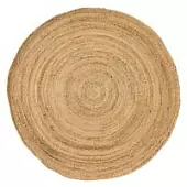 Ковер из джута круглый базовый из коллекции ethnic, 120 см