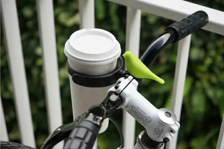 Держатель для стаканов Qualy Bird, зеленый