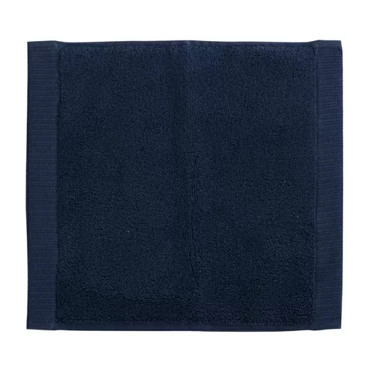 Полотенце для лица темно-синего цвета из коллекции Tkano Essential, 30х30 см
