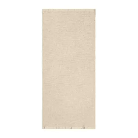 Полотенце банное из умягченной вафли кремового цвета из коллекции essential, 70x140 см