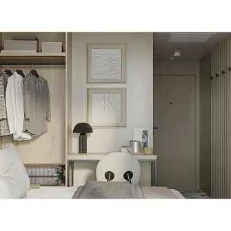 Панно декоративное с эффектом 3d Минимализм Поток, 50х50 см