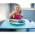 Детская тарелка и коврик 2в1 EZPZ Happy Mat, синяя