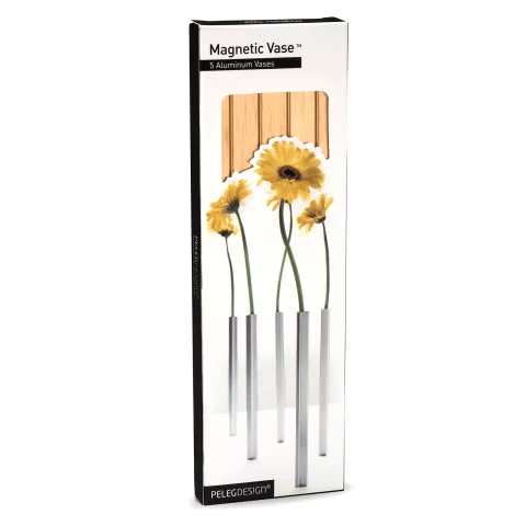 Набор ваз магнитных Peleg Design Magnetic Vase, 5 шт, золотой