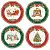 Набор десертных тарелок christmas heritage, D20 см, 4 шт.